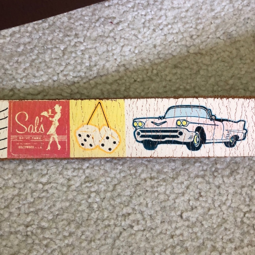 FOSSIL Collage Belt - Picture 5 of 8